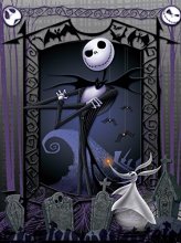 Cover art for Ceaco - The Nightmare Before Christmas - Jack and Zero II - 300 Piece Jigsaw Puzzle