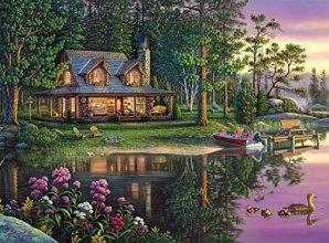 Cover art for Buffalo Games - Kim Norlien - Golden Moments - 1000 Piece Jigsaw Puzzle