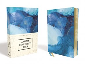 Cover art for NIV, Artisan Collection Bible, Cloth over Board, Blue, Art Gilded Edges, Red Letter, Comfort Print