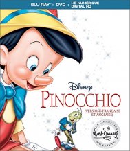 Cover art for Pinocchio: The Walt Disney Signature Collection (Bilingual) [Blu-ray + DVD + Digital HD]