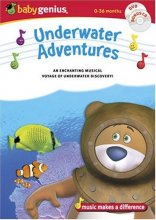 Cover art for Baby Genius Underwater Adventures w/bonus Music CD