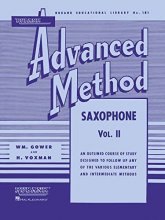 Cover art for Rubank Advanced Method: Saxophone, Vol. 2 (Rubank Educational Library, No. 181)