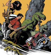 Cover art for Xenozoic Tales Volume 2