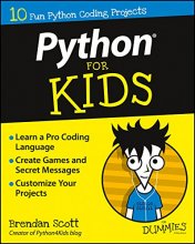 Cover art for Python For Kids For Dummies