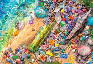 Cover art for Buffalo Games - Beachcombers Bounty - 2000 Piece Jigsaw Puzzle