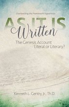 Cover art for As It Is Written: The Genesis Account Literal or Literary?
