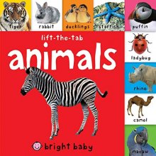 Cover art for Bright Baby Lift-the-Tab: Animals