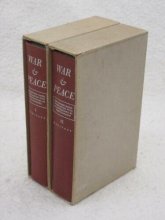Cover art for Leo Tolstoy WAR & PEACE Heritage Press in Slipcases