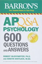Cover art for AP Q&A Psychology: 600 Questions and Answers (Barron's Test Prep)