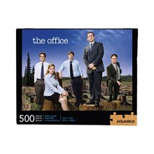 Cover art for AQUARIUS The Office Puzzle (500 Piece Jigsaw Puzzle) - Officially Licensed The Office Merchandise & Collectibles - Glare Free - Precision Fit - 14 x 19 Inches