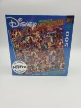 Cover art for Disney World's Most Difficult Jigsaw Puzzle: Villains (500 Pieces)