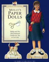 Cover art for Molly's Paper Dolls: Molly and Her Old-Fashioned Outfits for You to Cut Out (American Girls Pastimes)