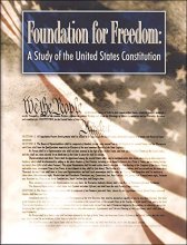 Cover art for Foundation for Freedom: A Study of the United States Constitution Workbook