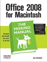 Cover art for Office 2008 for Macintosh: The Missing Manual