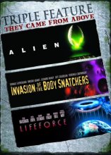 Cover art for Triple Feature: They Came from Above (Alien / Invasion of the Body Snatchers / Lifeforce)