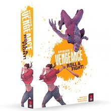 Cover art for APE Games Vengeance: Roll & Fight Episode 1 - Board Game, Roll & Write Game, 1-4 Players
