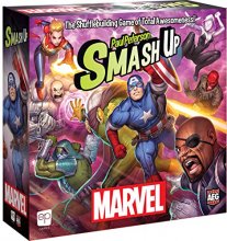 Cover art for Smash Up: MARVEL | Officially Licensed by Alderac Entertainment Group (AEG) | Collectible Marvel Card Game | Standalone Smash Up Game | Featuring Marvel Characters Including The Ultimates & HYDRA