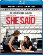 Cover art for She Said (Blu-Ray + DVD + Digital)