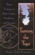 Cover art for Taming the Tiger: Tibetan Teachings on Right Conduct, Mindfulness, and Universal Compassion