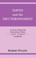 Cover art for David and the Deuteronomist: A Literary Study of the Deuteronomic History Part Three: 2 Samuel (Biblical Literature)