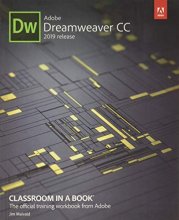 Cover art for Adobe Dreamweaver CC Classroom in a Book (2019 Release)