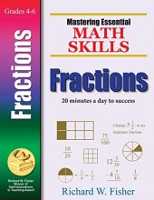 Cover art for Mastering Essential Math Skills Fractions