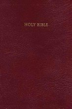 Cover art for KJV, Reference Bible, UltraSlim, Bonded Leather, Burgundy, Indexed