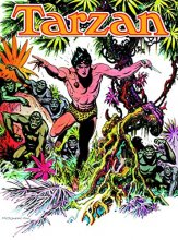 Cover art for Edgar Rice Burroughs' Tarzan: Burne Hogarth's Lord of the Jungle