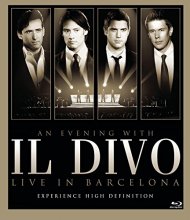 Cover art for Il Divo: An Evening with Il Divo - Live in Barcelona [Blu-ray]