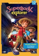 Cover art for Superbook Explorer Volume 10 - “In the Beginning” and “Jacob and Esau”
