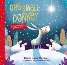 Cover art for One Small Donkey for Little Ones: A Christmas Story