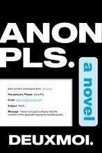 Cover art for Anon Pls.: A Novel
