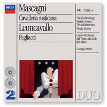 Cover art for Mascagni: Cavalleria Rusticana / Leoncavallo: Pagliacci