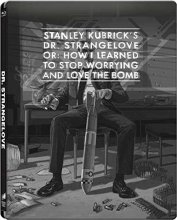 Cover art for Stanley Kurbrick's Dr. Strangelove: Gallery 1988 Range Limited Edition Steelbook [Blu-ray]