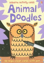 Cover art for Animal Doodles (Usborne Activity Cards)