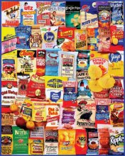 Cover art for White Mountain Puzzles Potato Chips - 1000 Piece Jigsaw Puzzle