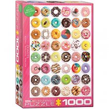 Cover art for EuroGraphics Donuts Jigsaw Puzzle (1000-Piece) (6000-0585) , Pink