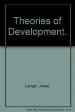 Cover art for Theories of Development.