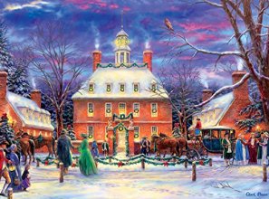 Cover art for Buffalo Games - Chuck Pinson Holiday Collection - Governor's Party - 1000 Piece Jigsaw Puzzle