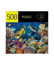 Cover art for Coral Reef Design Puzzle, 500 Pieces