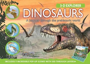 Cover art for 3-D Explorer: Dinosaurs
