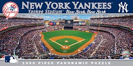 Cover art for MasterPieces MLB New York Yankees Stadium Panoramic Jigsaw Puzzle, 1000-Piece, One Size (91339)