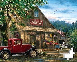 Cover art for Majestic by Springbok 1000 Piece Jigsaw Puzzle Country General Store - Made in USA - Compact Box