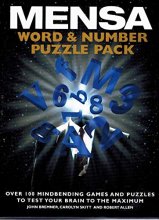 Cover art for Mensa ~ Word & Number Puzzle Pack (Box Set)