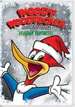 Cover art for Woody Woodpecker and Friends Holiday Favorites