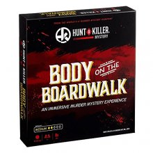 Cover art for Hunt A Killer - Body On The Boardwalk, Immersive Murder Mystery Game - Take on The Unsolved Case for Independent Challenge, Date Night, or with Family & Friends as Detectives for Game Night, Age 14+