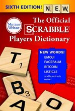 Cover art for The Official SCRABBLE Players Dictionary, Sixth Ed. (Trade Paperback)
