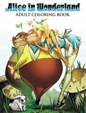 Cover art for Alice in Wonderland Adult Coloring Book