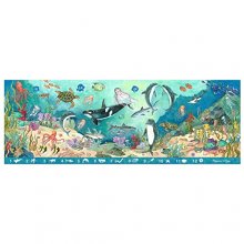 Cover art for Melissa & Doug Search and Find Beneath the Waves Floor Puzzle (48 pcs, over 4 feet long)