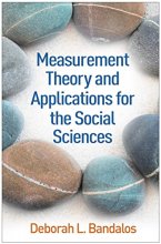 Cover art for Measurement Theory and Applications for the Social Sciences (Methodology in the Social Sciences)